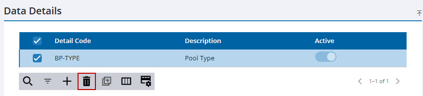 Remove a Case Data Detail