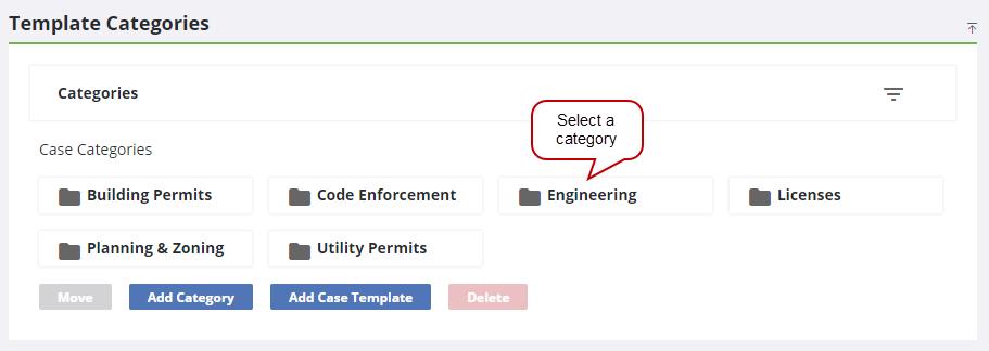 Remove a Template from a Category