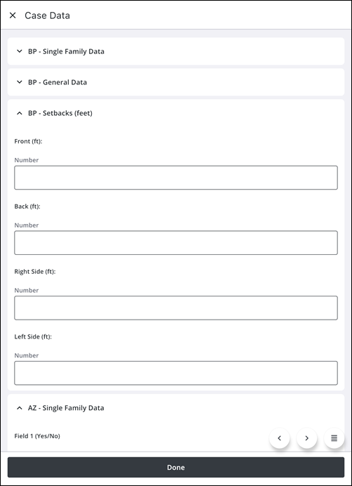 Case Data Groups