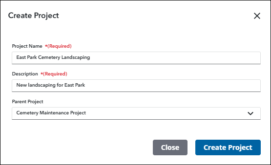Create a New Project