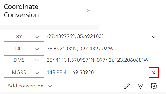 Convert Remove Remove Conversions