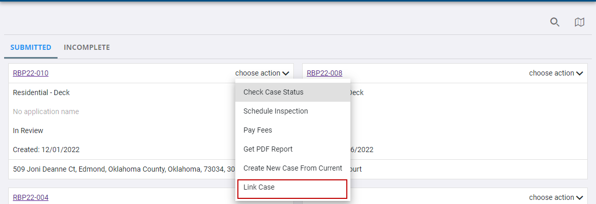 Add a Link to Another Application