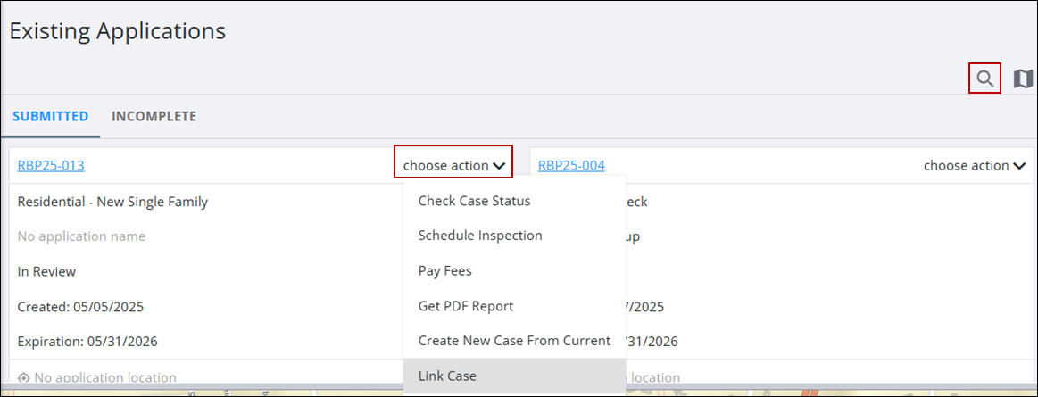 Add a Link to Another Application