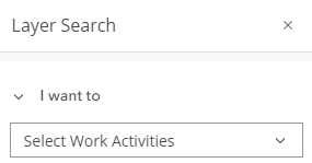 Search Work Activities from Saved Queries