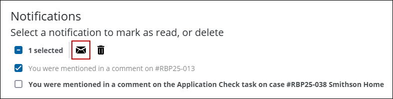 View Notifications
